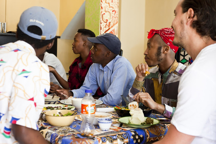 The Bebe Rose Cameroonian Restaurant in Church Street is well-known for meals such as fufu corn and 'njama njama' (garden huckleberry leaves), as well as sangah (a mixture of maize, cassava leaves and palm nut juice).