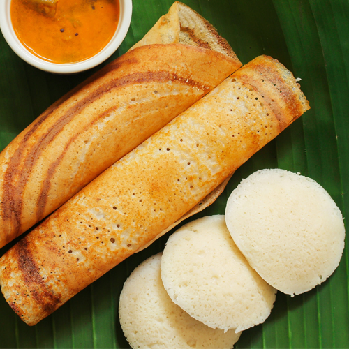 Butter Masala Dosa + Idli (1 pc)