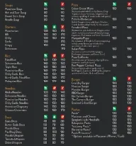 The Meeting Point menu 2