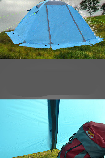 Title 3, Desert Fox Outdoor Tent Camping Double Love Alu...