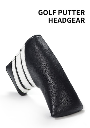 Title 3, Golf Club Head Cover, Push Rod Case, PU Cue Sle...