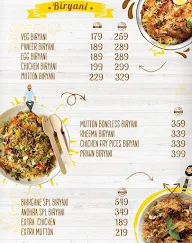 Bikkgane Biryani menu 1