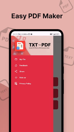 Screenshot Text Note to PDF Converter