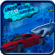 Shark attack floating underwater racing car 1.0 Icon