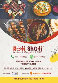 Roti Shoti menu 3