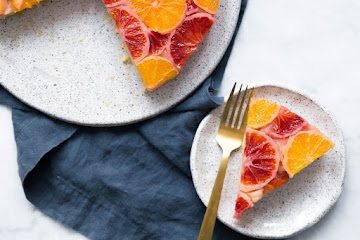 Upside Down Winter Citrus Cake