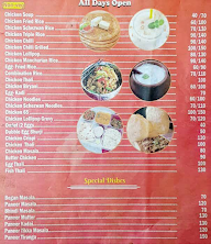 Punjabi Dhaba, Kadamwadi menu 4