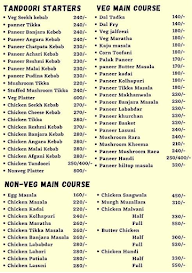 Saloni Family Restaurant menu 3