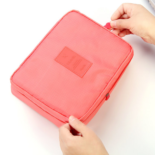 Title 3, Portable Cosmetic Bag Waterproof Divider Multi-...
