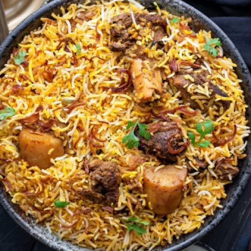 Mutton Biryani (Boneless)