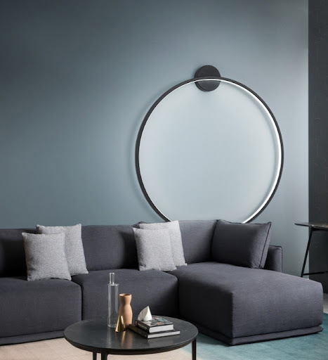 Title 8, Round Wall Lamp Creative Personalized Bedroom B...