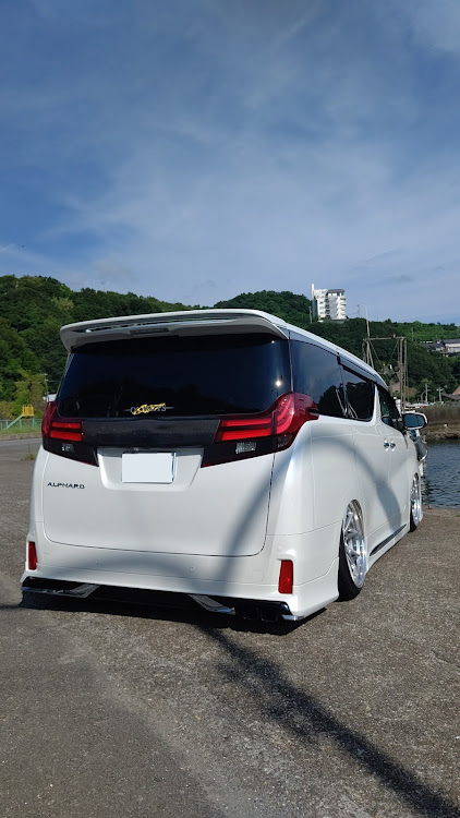 アルファードの仲良しメンバー・お盆休み・和歌山県・エアサスに関するカスタム事例の投稿画像16枚目