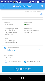 AlarmNet 360 - náhled