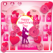 Romantic Valentine Day Keyboard  Icon