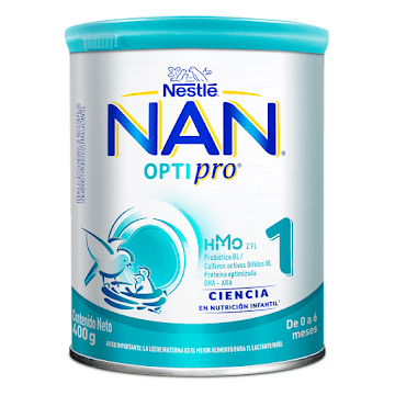 Fórmula infantil NAN Optipro Etapa 1 Lata x 400 gr  