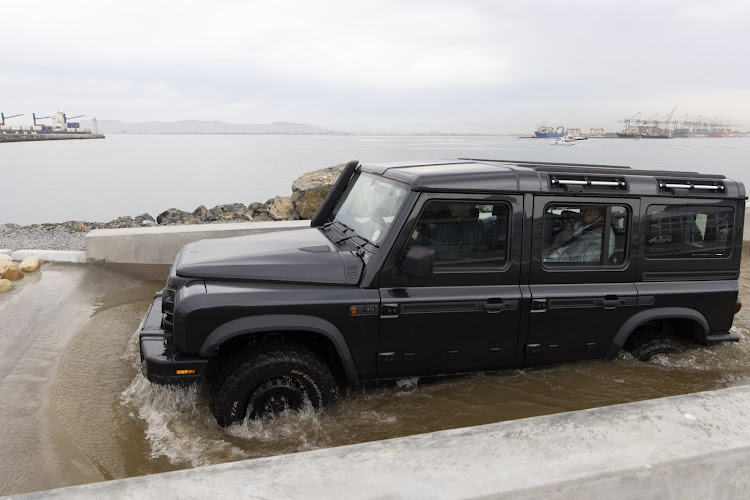 Ineos Automotive's new Sub-Saharan African headquarters includes an off-road track along the seafront for would-be buyers to test the new Grenadier.