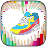 Sneakers Coloring Pages icon