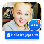 Cover Image of Télécharger chat with jojo siwa prank Vid 4.5 APK
