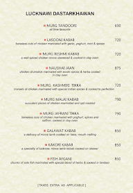 Falaknuma menu 2