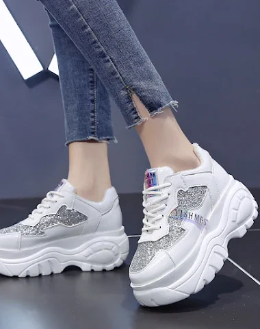 Modne sneakersy studenckie ze skóry - 0