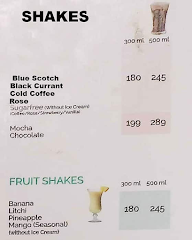 Gianis Ice Cream menu 1