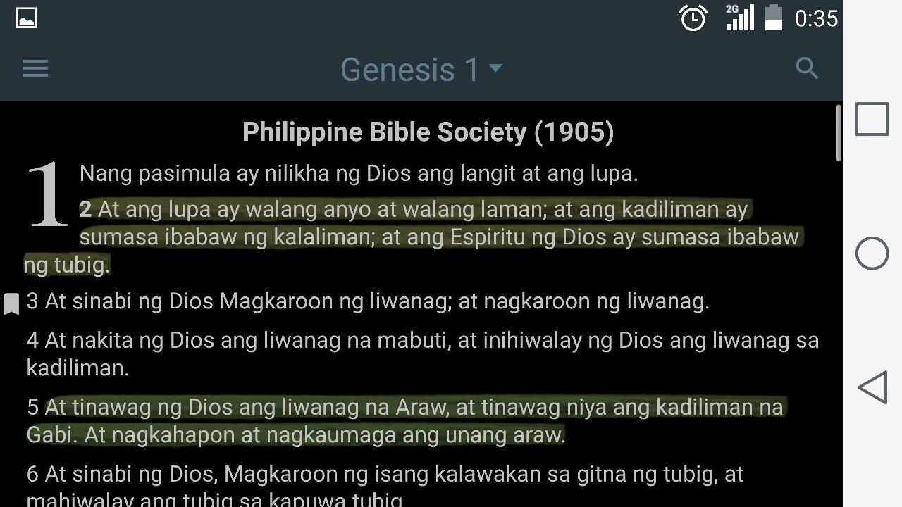 Tagalog Bible Ang Biblia screenshot