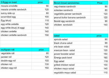 Daily Eat's menu 