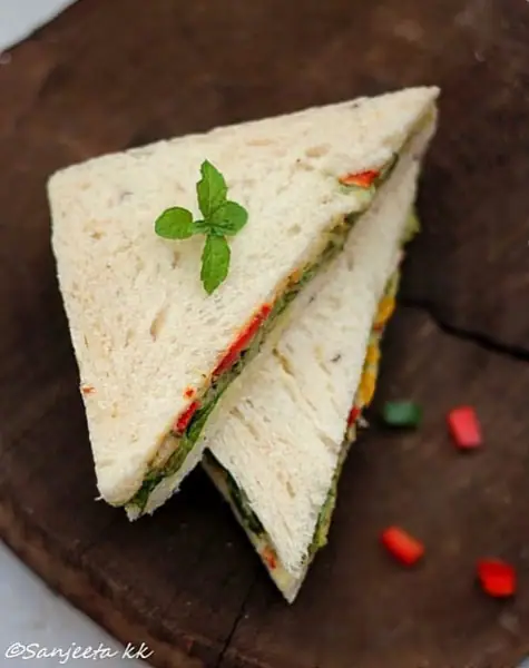 Simple Veg Sandwich