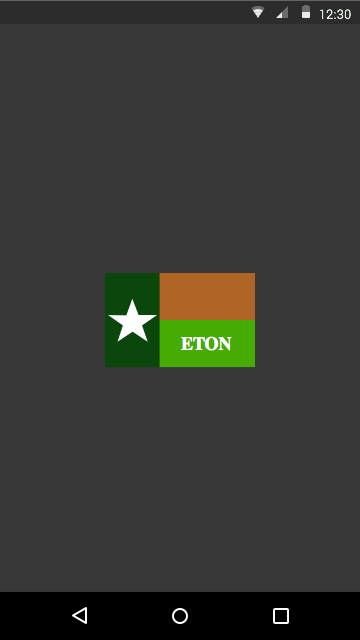 Android application ETON screenshort