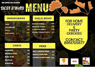 Desi Swad menu 2