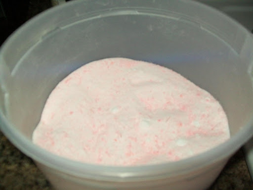 This is my Homemade washing powder that I have used for many many years.It has the homemade arm and hammer baking powder that is turned into the homemade baking soda washing powder(like arm and hammer wash powder)but the smell is strong).