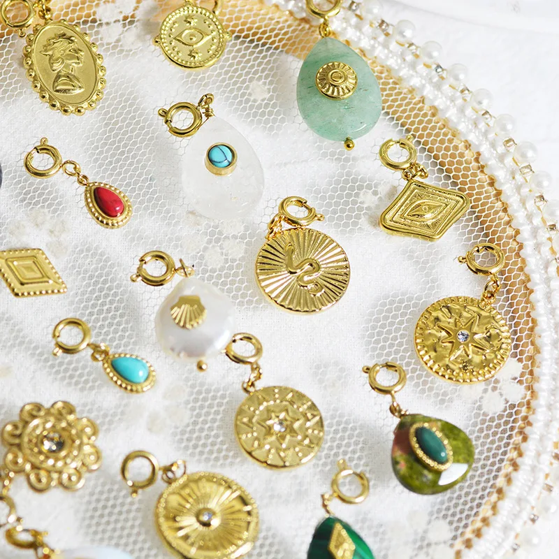 Collier Rétro Femme DIY Détachable Créez Votre Style Unique Bijou Personnalisable Polyvalent Ajustable Cadeau Parfait Accessoire Tendance.