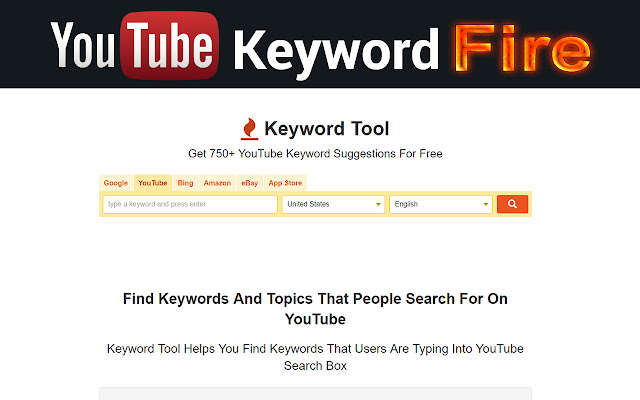 Youtube Keyword Fire