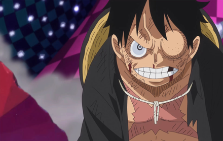 One Piece Luffy Wallpaper HD Custom New Tab Preview image 0