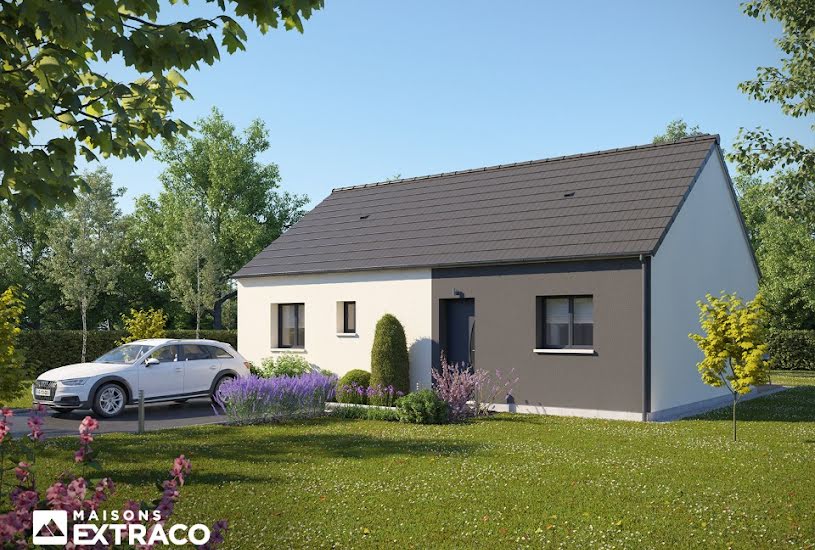  Vente Terrain + Maison - Terrain : 500m² - Maison : 71m² à Derchigny (76370) 