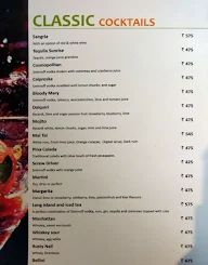 Uber Lounge menu 1