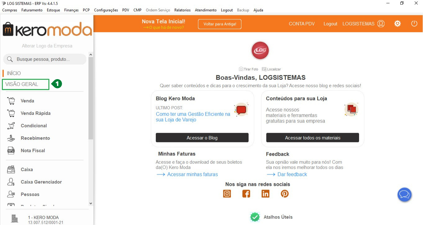 Como entrar na tela de alerta de aniversariantes  