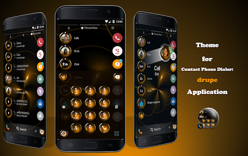 Sphere Orange Phone Theme(圖1)-速報App