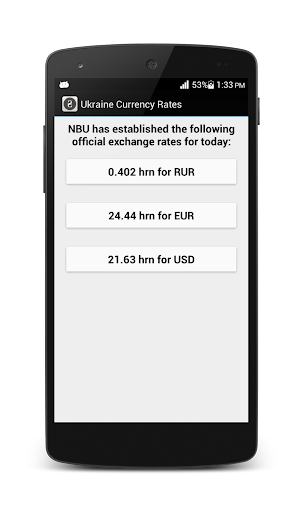 NBU Currency Rates