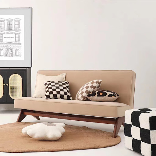 Title 3, Double-sided checkerboard pillowcase for bedroo...