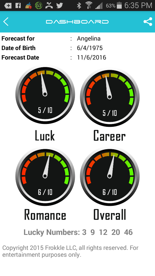 Star Mate Astrology Screen 3