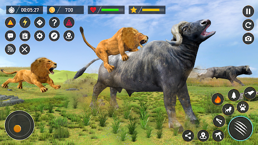 Screenshot Wild Animal Hunting Lion Games