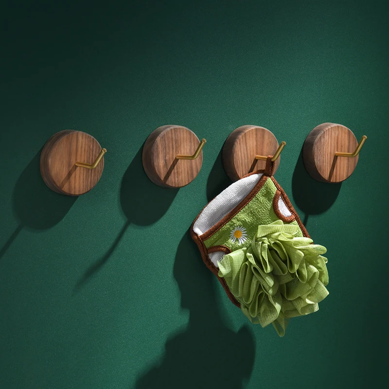 Title 4, Nordic massief houten haak, creatieve wandhaak ...