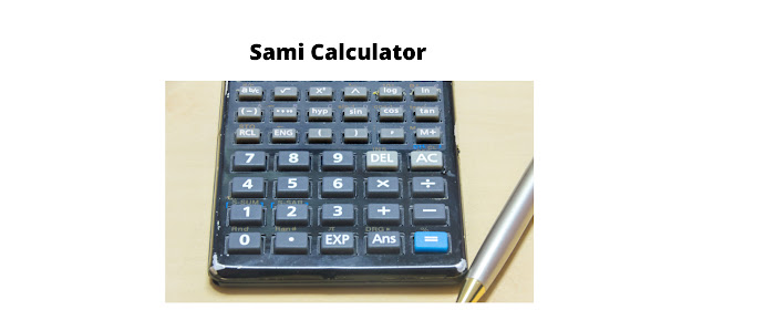 Sami Calculator marquee promo image