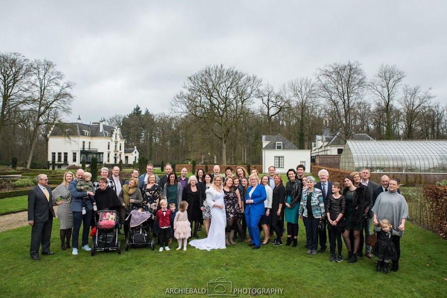 Wedding photographer Archiebald Photography (archiebaldphoto). Photo of 7 March 2019