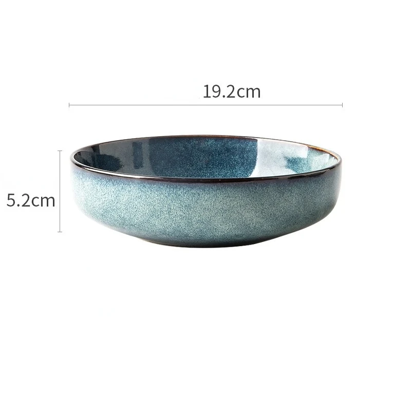 Zestaw japońskiej zastawy stołowej Lototo Ceramiczne miski i talerze Idealny do sushi, ramen, eleganckiej kolacji i codziennego użytku.
