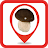 Mushrooms on the map icon