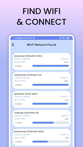 Screenshot WIFI Unlock : Wi-Fi Connection