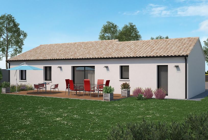  Vente Terrain + Maison - Terrain : 440m² - Maison : 106m² à Villedieu-la-Blouère (49450) 