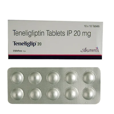 Teneliglip 20 Tablet 10's